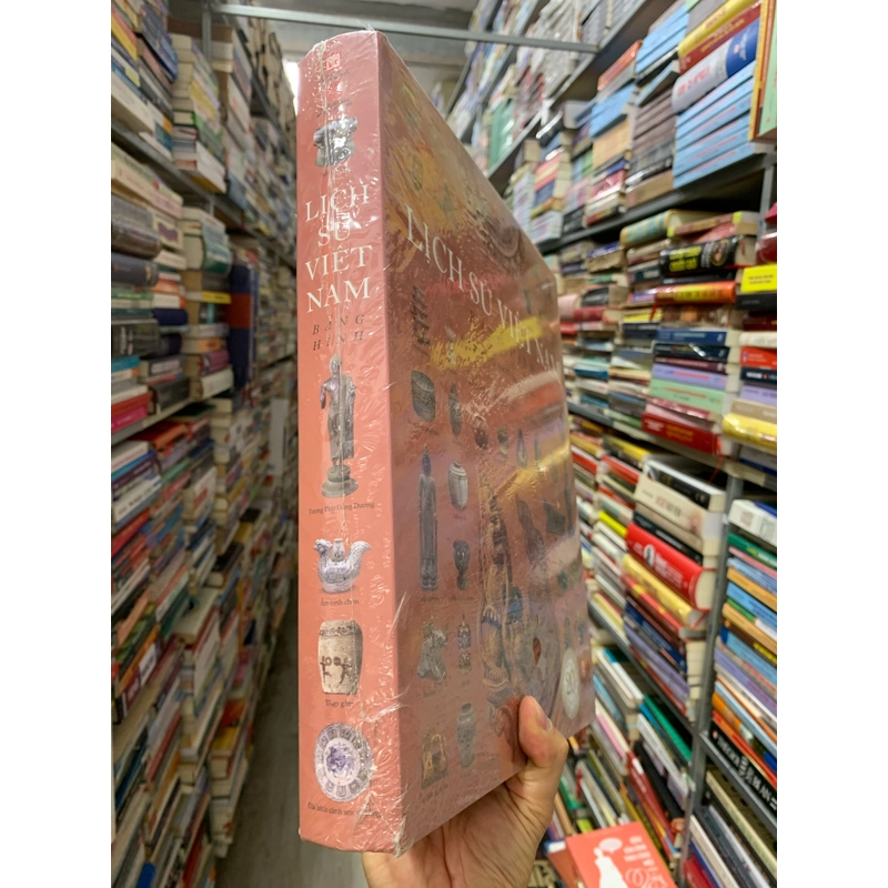 Lịch sử việt nam bằng hình. Mới nguyên seal. Bìa cứng 446542