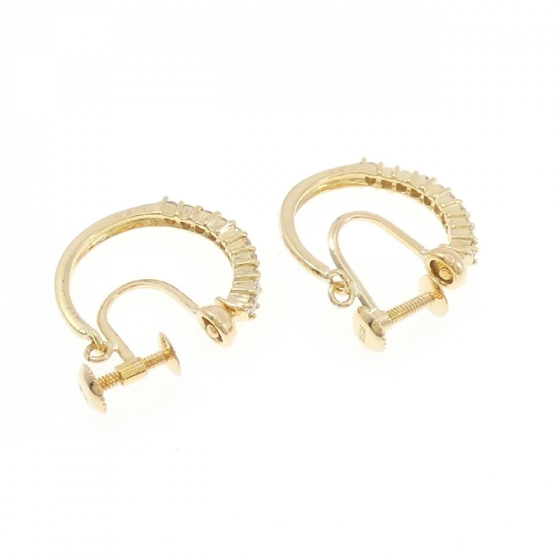 K18YG Bông tai kim cương 0.40CT - Hàng hiệu Chính hãng 877683