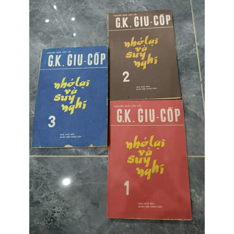 Nhớ lại và suy nghĩ - Hồi ký Nguyên soái Zhukov 1017994