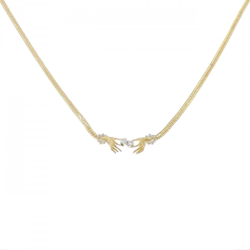 Dây chuyền kim cương 750YG/750WG - Hàng hiệu Chính hãng 861301