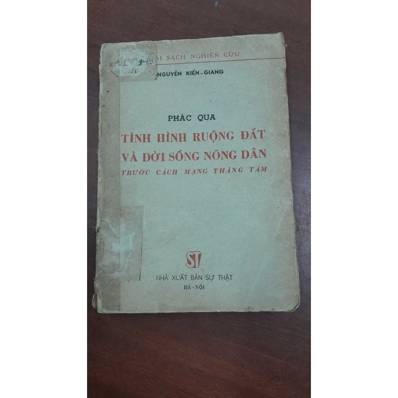 PHÁC QUA TÌNH HÌNH RUỘNG ĐẤT VÀ ĐỜI SỐNG NÔNG DÂN TRƯỚC CÁCH MẠNG THÁNG TÁM 274693