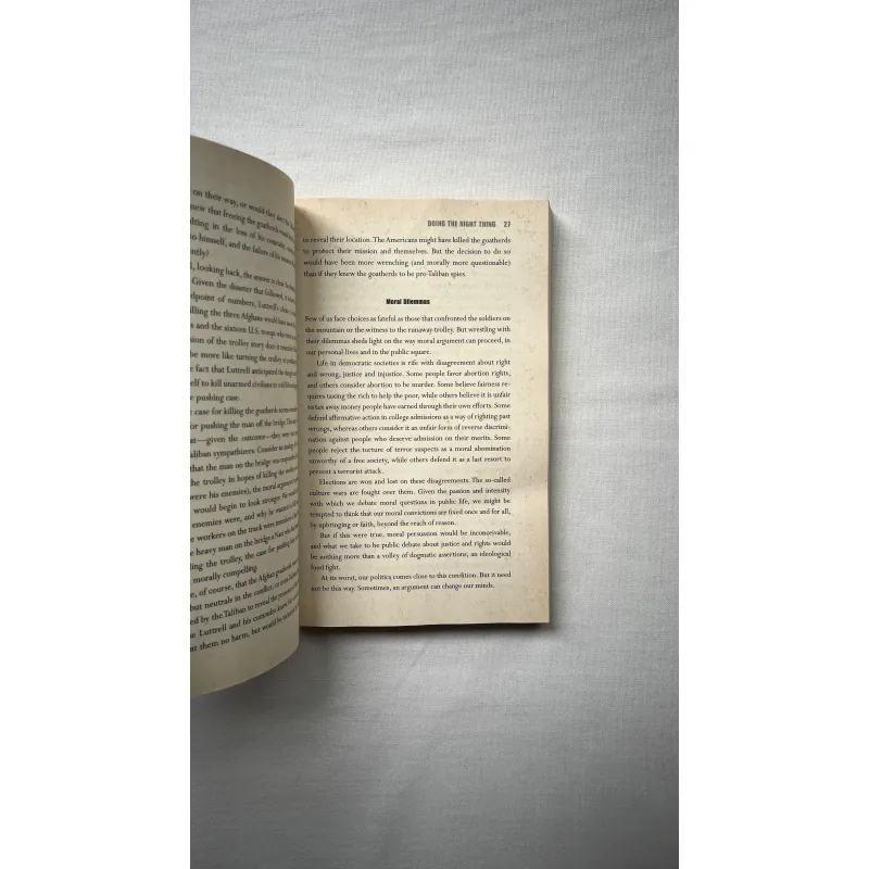 Justice: What's the Right Thing to Do? - Michael Sandel 1028939
