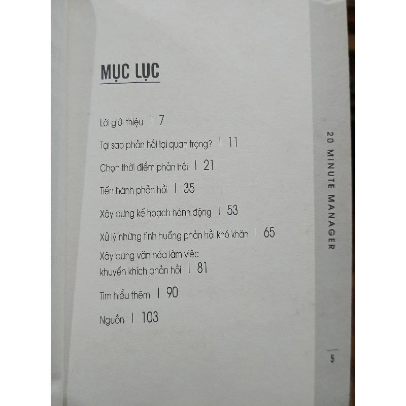 Phản hồi hiệu quả trong 20 phút - Nam Phong (dịch) 506639