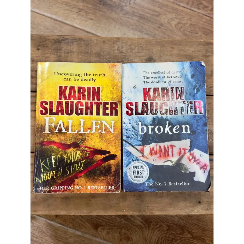Combo sách Karin Slaughter - Fallen & Broken 736270