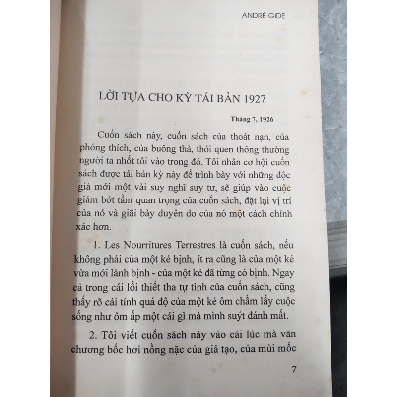 DƯỠNG CHẤT TRẦN GIAN - ANDRÉ GIDE  326492