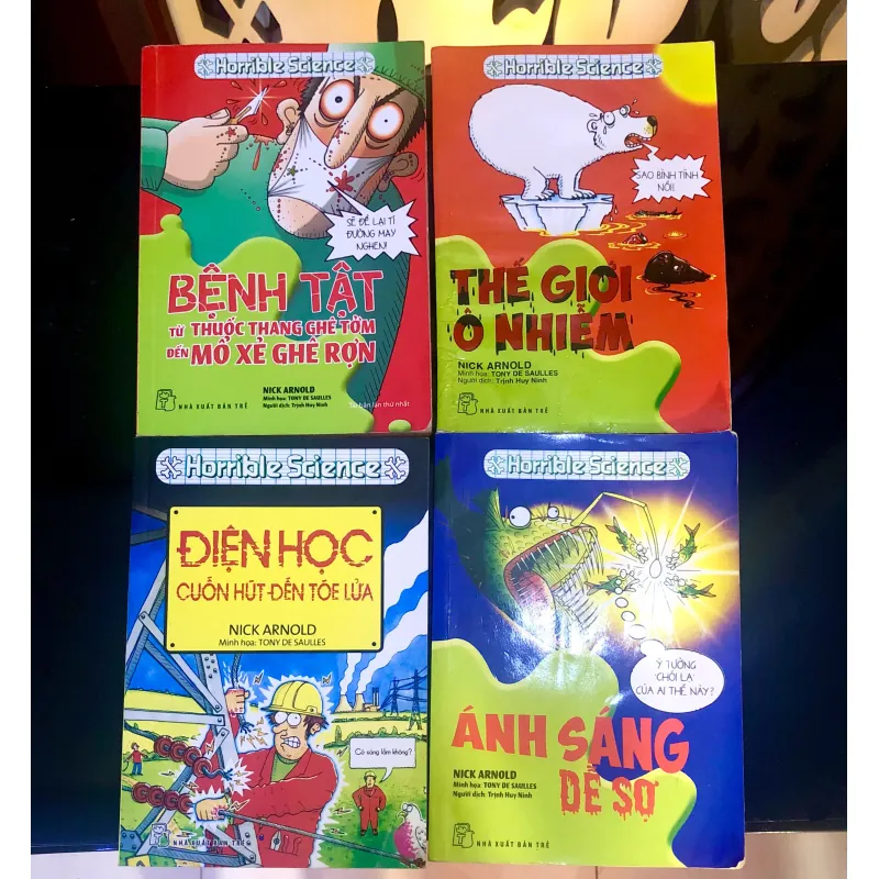 Combo 4 quyển: Horrile Science 1020194