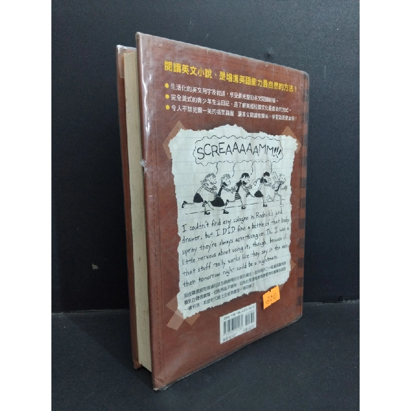 Diary of a wimpy kid (bìa cứng) song ngữ tiếng Anh-Trung mới 90% bẩn bìa, ố HCM1712 Jeff Kinney NGOẠI VĂN 355198