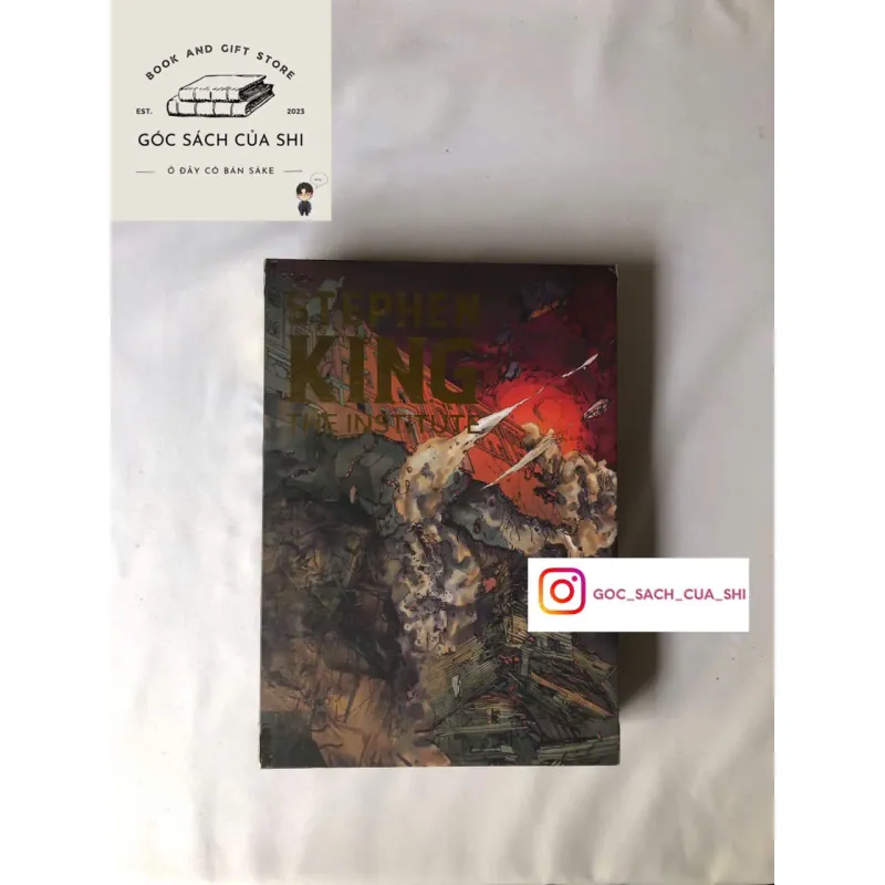 Học Viện - The Institute - Bản Đặc Biệt bìa cứng (kèm Bản Đồ và 3 Postcard) | Stephen King 751253