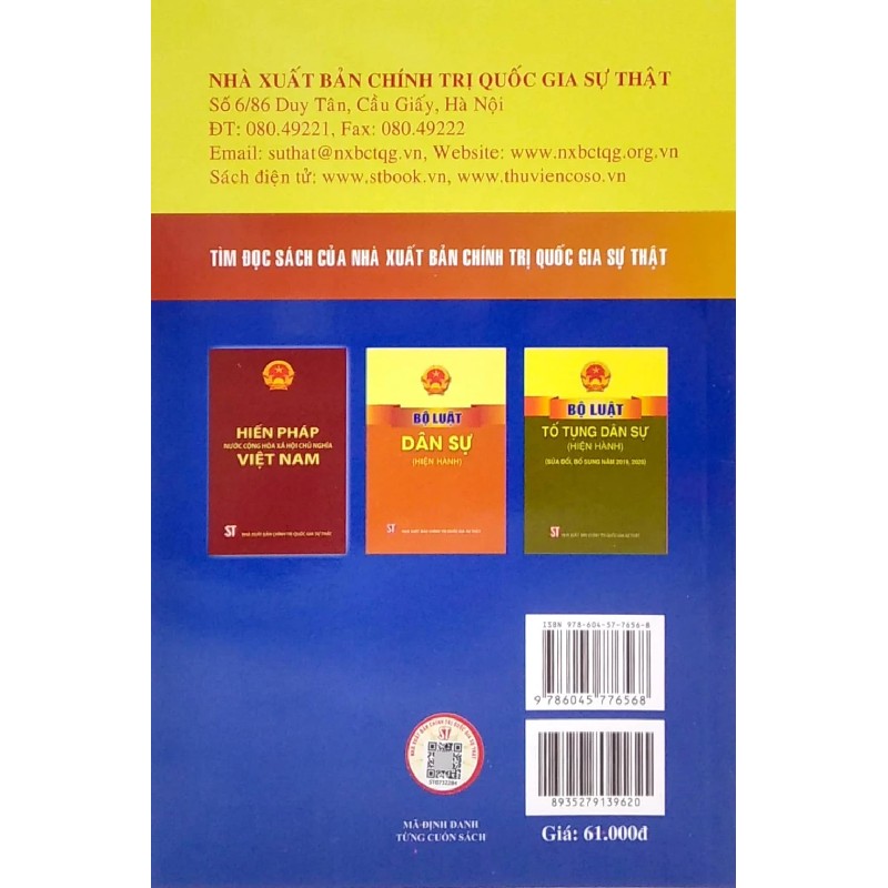 Luật Đấu Thầu (Hiện Hành) (Sửa Đổi, Bổ Sung Năm 2016, 2017, 2019, 2020, 2022) - Quốc Hội 189766