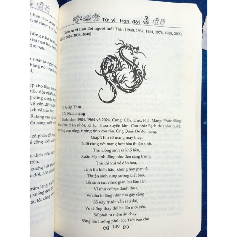 Sách Tử Vi trọn đời ( tra cứu dễ dàng vận số đời ng) 70860