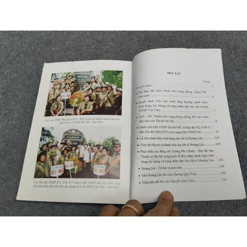 ĐỘI THANH NIÊN XUNG PHONG CHỐNG MỸ CỨU NƯỚC THỦ ĐÔ N43 991027