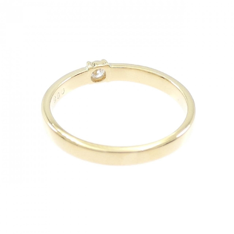 Nhẫn kim cương Solitaire K18YG 0.08CT - Hàng hiệu Authentic 852249