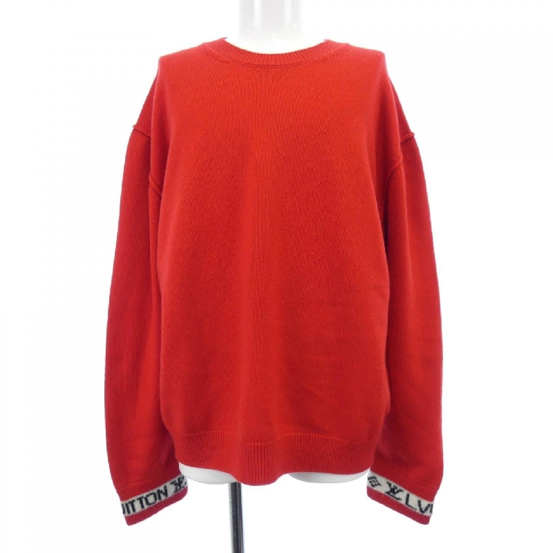 Louis Vuitton LOUIS VUITTON LV Cuff Cashmere Crew Neck HLN82WGJ9 Áo len - Hàng hiệu Chính hãng 898091