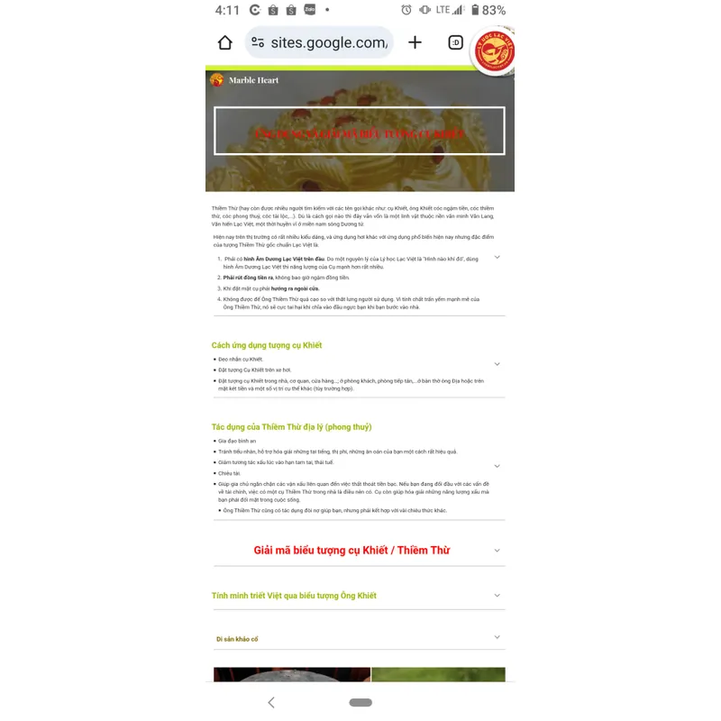 Tượng Thiềm Thừ / Cóc ngậm tiền / Cụ khiết - Địa lý  Lạc Việt -11x9x7 607493