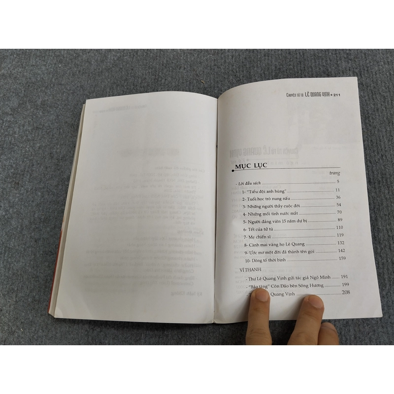 CHUYỆN TỬ TÙ LÊ QUANG VỊNH 540700