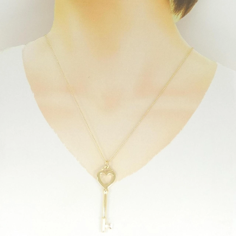 Dây chuyền lớn hình trái tim Tiffany - Hàng hiệu Authentic 839255