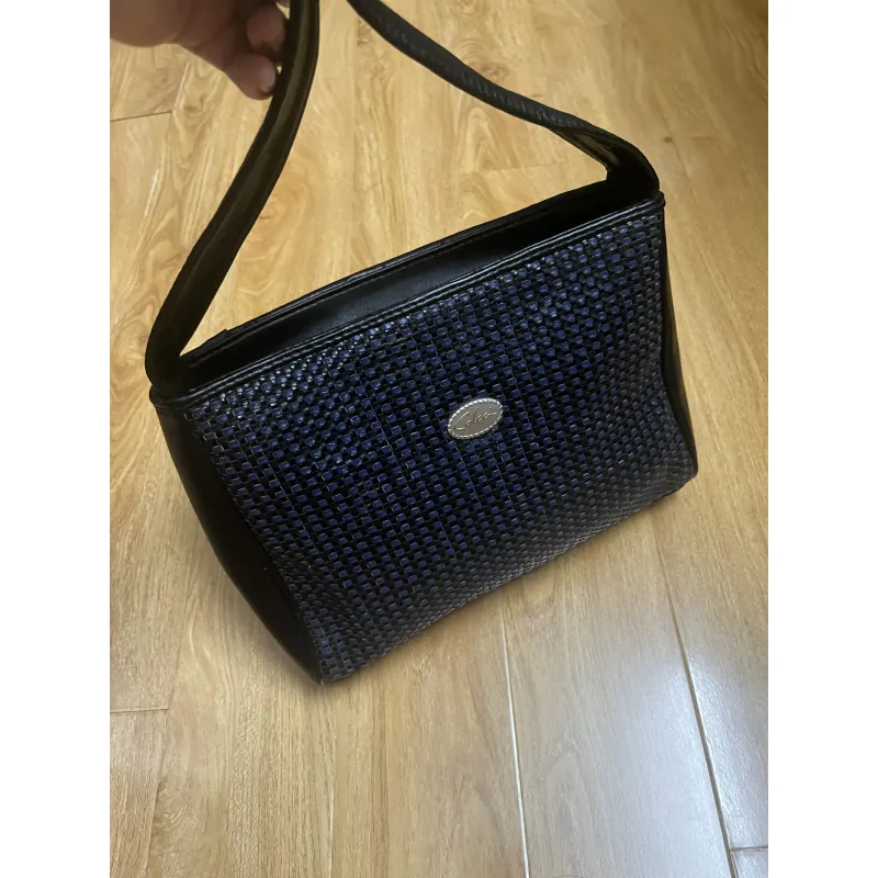 Túi nữ 26*19*7 da thật đan 2hand 992595