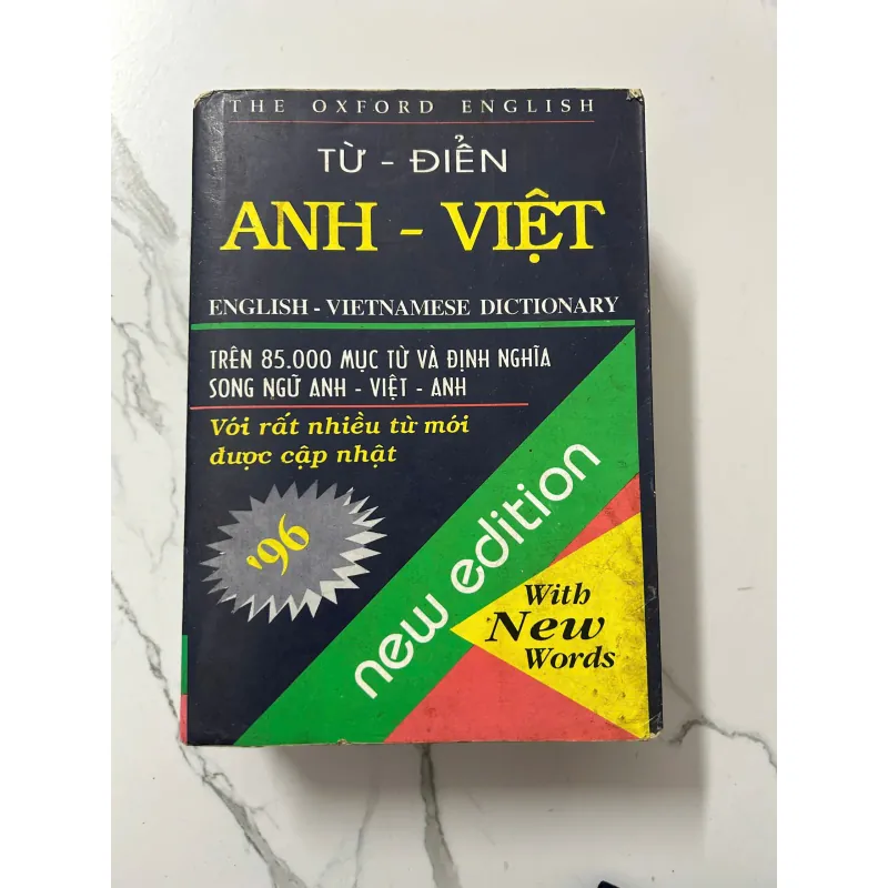 Từ Điển Anh - Việt (New Edition) - Oxford 798239