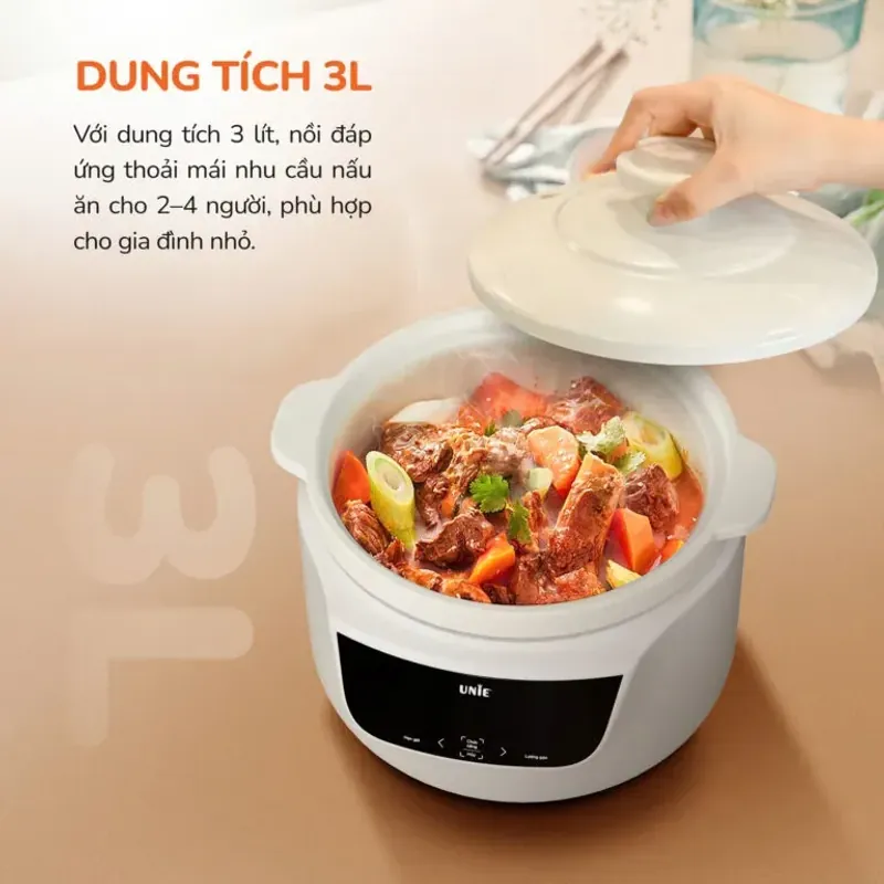 Nồi kho hầm dưỡng sinh 5 in 1 UNIE USC888 738390