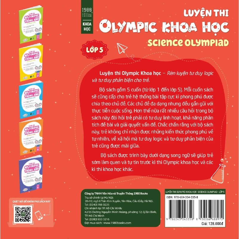 Luyện Thi Olympic Khoa Học Lớp 5 - Sheth Publishing House 192613