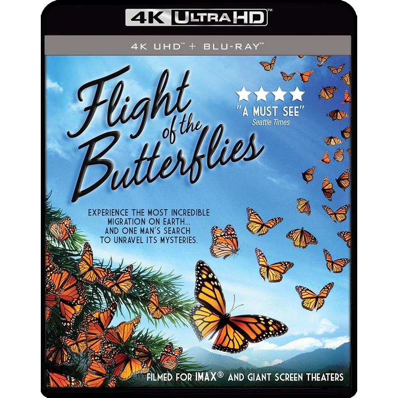 Đĩa BluRay phim tài liệu Flight of the Butterflies 2012 4K UltraHD 2160p 505623