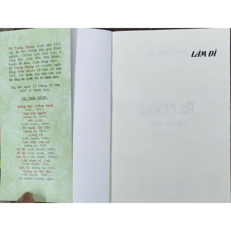 Làm đĩ-Vũ Trọng Phụng  961296