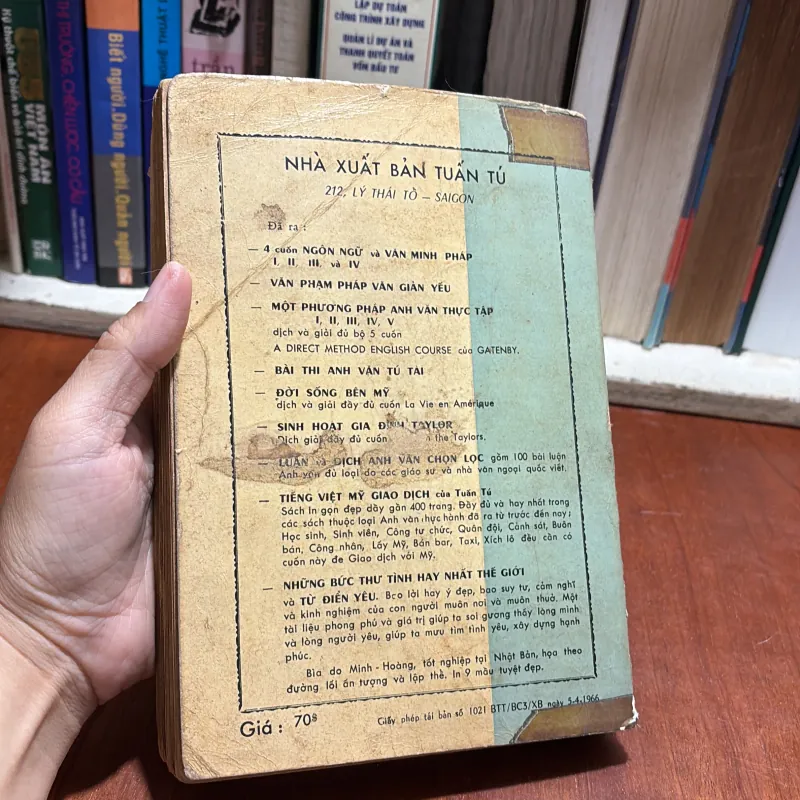 II Sách Xưa: Bài Học Về Ngôn Ngữ Và Văn Minh Pháp - Ban Tu Thư Tuấn Tú - 1966 925924