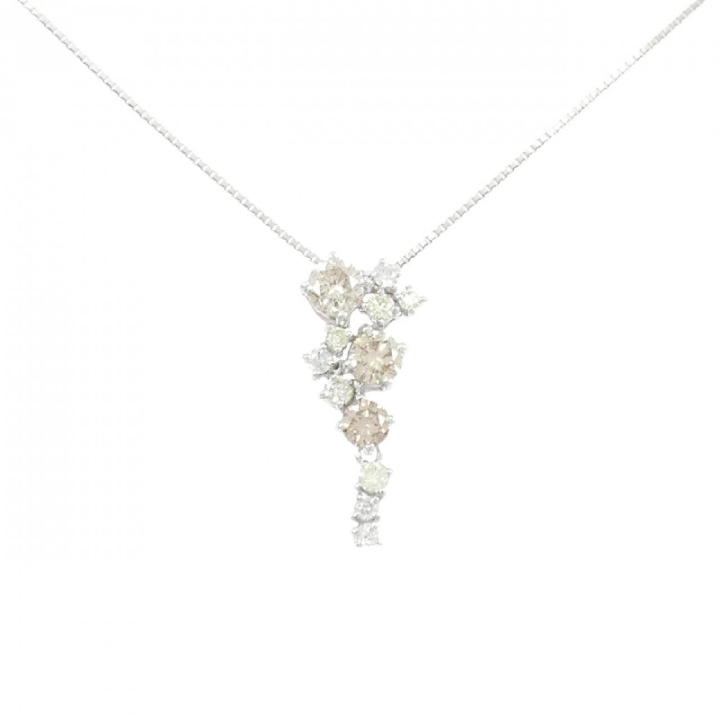 K18WG Dây chuyền kim cương 1.221CT - Hàng hiệu Chính hãng 857908