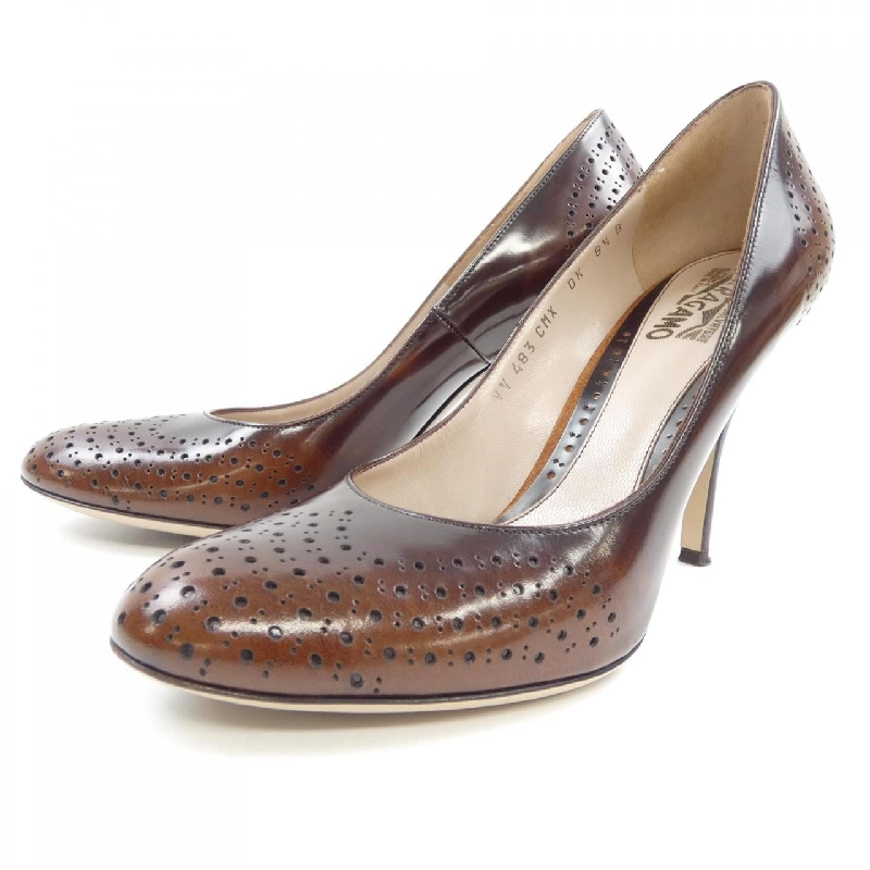 【Mã giảm giá】Giày cao gót Salvatore Ferragamo 663797