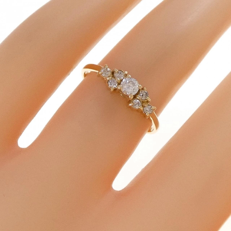 Nhẫn kim cương K18YG 0.20CT - Hàng hiệu Authentic 852231