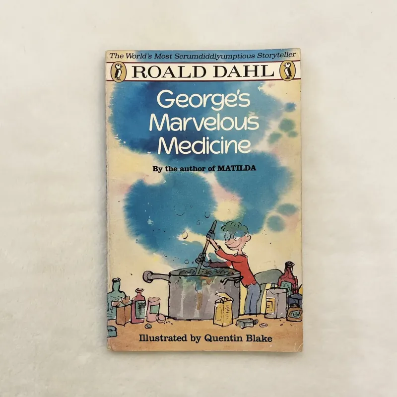 ✨𝑮𝒆𝒐𝒓𝒈𝒆'𝒔 𝑴𝒂𝒓𝒗𝒆𝒍𝒐𝒖𝒔 𝑴𝒆𝒅𝒊𝒄𝒊𝒏𝒆✨ Roald Dahl, sách cũ ngoại văn 577131