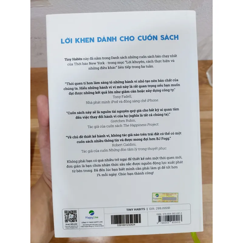 Tiny habits thói quen tí hon tiềm năng khổng lồ 595424