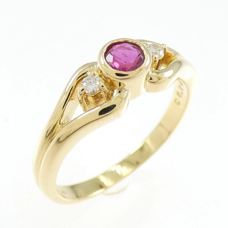 Nhẫn Ruby Mikimoto 0.22CT - Hàng hiệu Chính hãng 837681