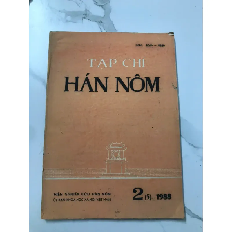 Tạp chí Hán Nôm, Số 2 (5) 1988 - Viện Nghiên cứu Hán Nôm 709663