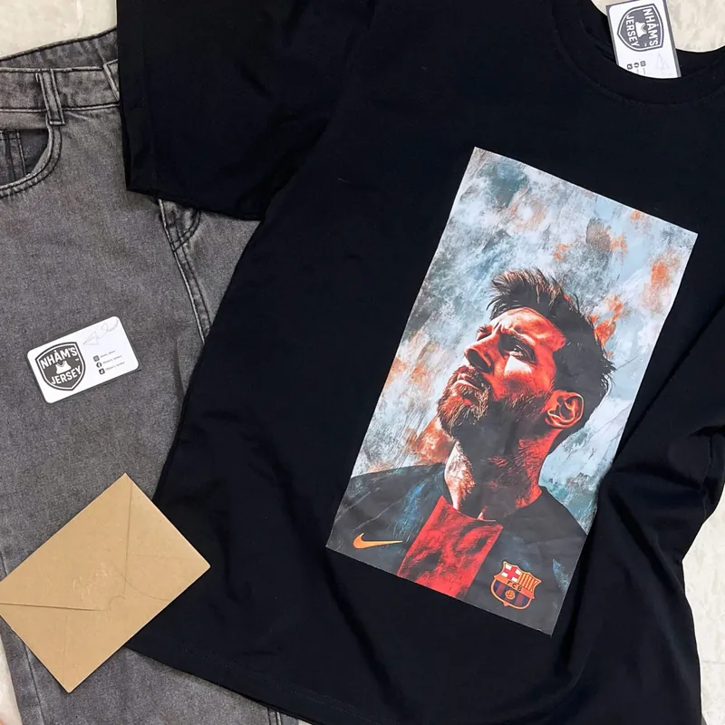 Áo thun Messi Barca 604100