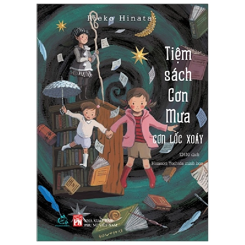 Tiệm Sách Cơn Mưa - Tập 3: Cơn Lốc Xoáy - Rieko Hinata, Hisanori Yoshida ASB.PO Oreka Blogmeo 230225 516263