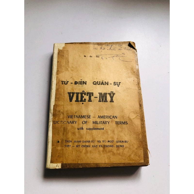 TỪ ĐIỂN QUÂN SỰ VIỆT – MỸ 1971 552523