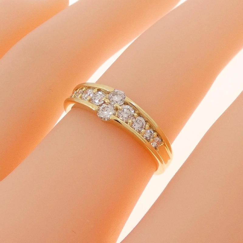 Nhẫn kim cương K18YG 0.50CT 667615