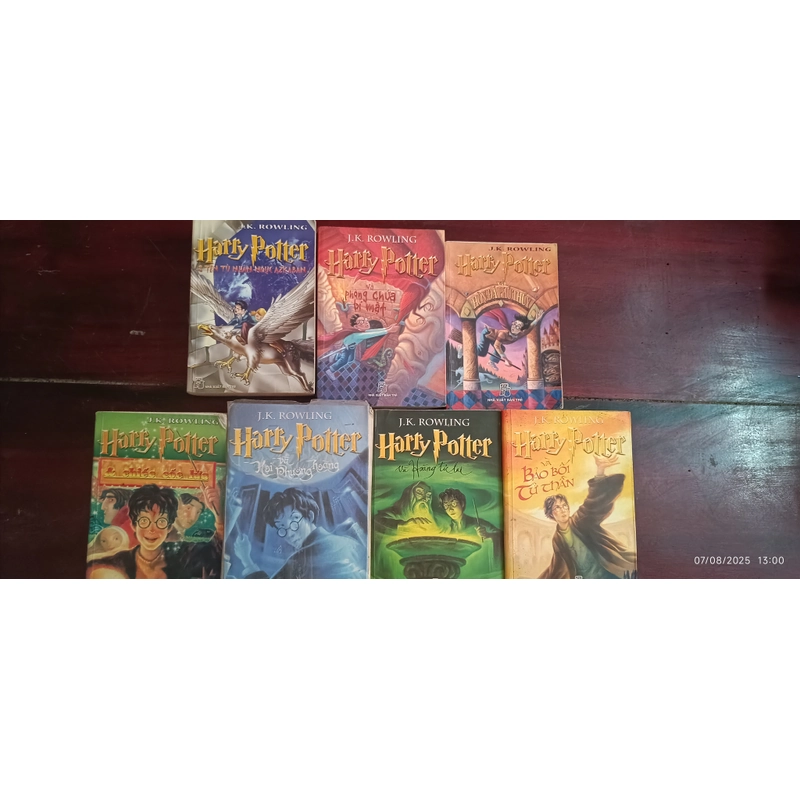 Trọn bộ 7 tập Harry Potter tiếng Việt 499490