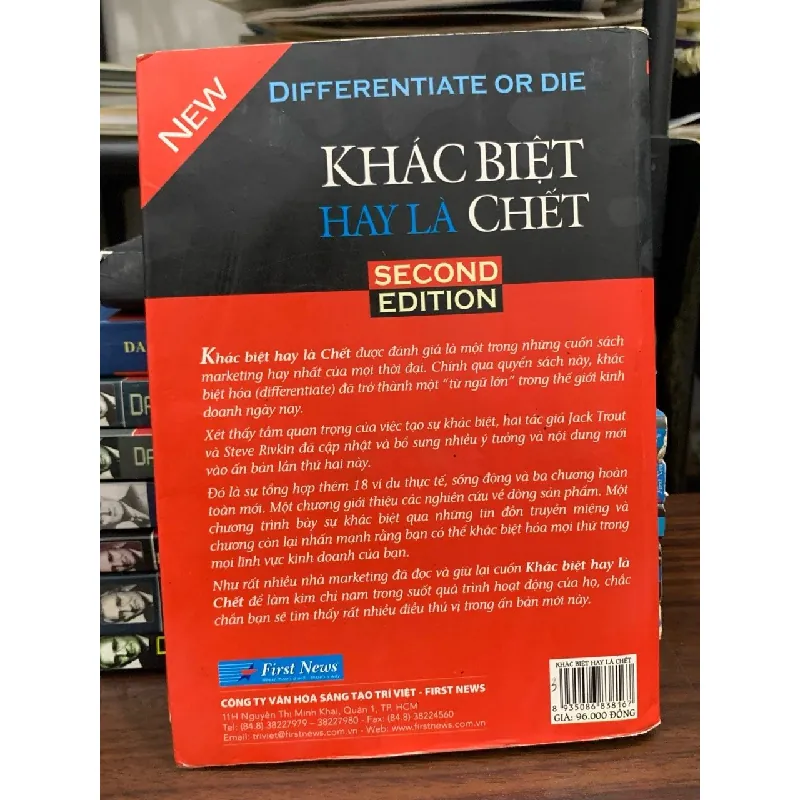 Khác biệt hay là chết — Jack Trout, Steve Rivkin 675441