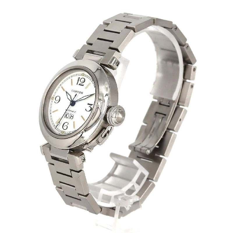 Cartier Pasha C Grande Date W31044M7 SS Automatic - Hàng hiệu Authentic 876818
