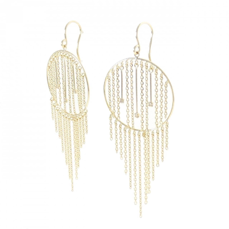 K18YG Bông tai kim cương 0.06CT - Hàng hiệu Chính hãng 868814