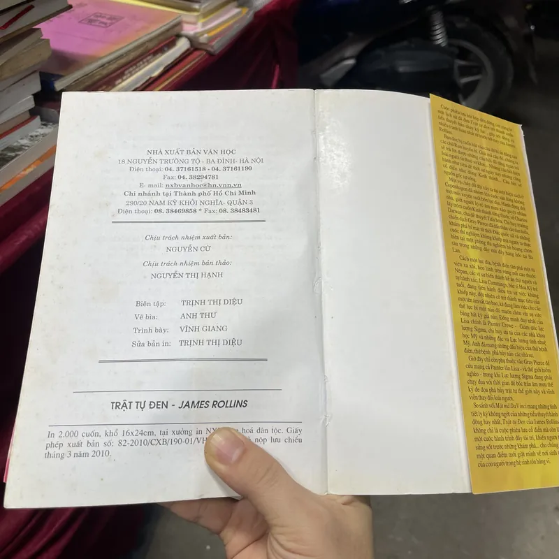 Trật Tự Đen - James Rollins  (c) 740888