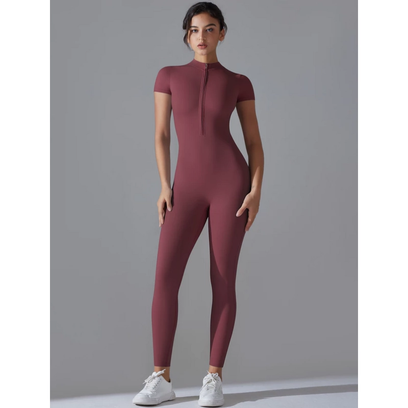 Đồ thể thao cao cấp co giãn & thoáng khí tập Yoga, Zumba, Gym (Size M) - Màu đỏ 334178