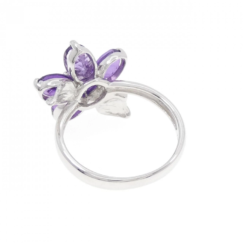 Nhẫn Sapphire Hoa K14WG - Hàng hiệu Chính hãng 853115