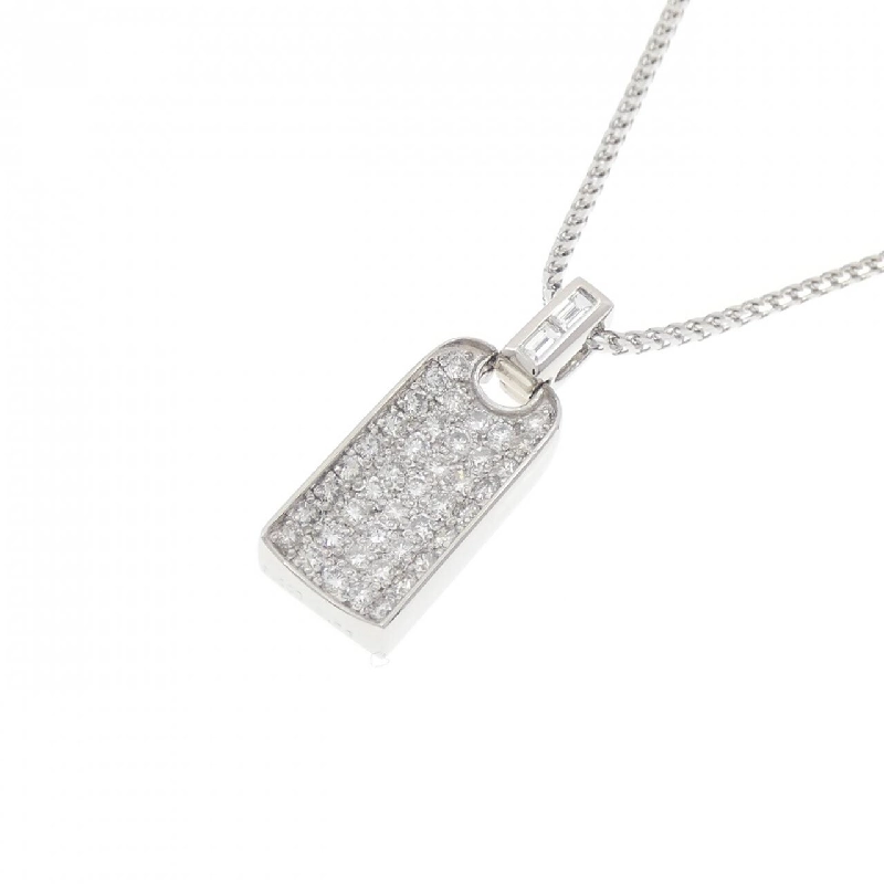 Dây chuyền kim cương Pave PT900/750WG 0.58CT - Hàng hiệu Chính hãng 860052
