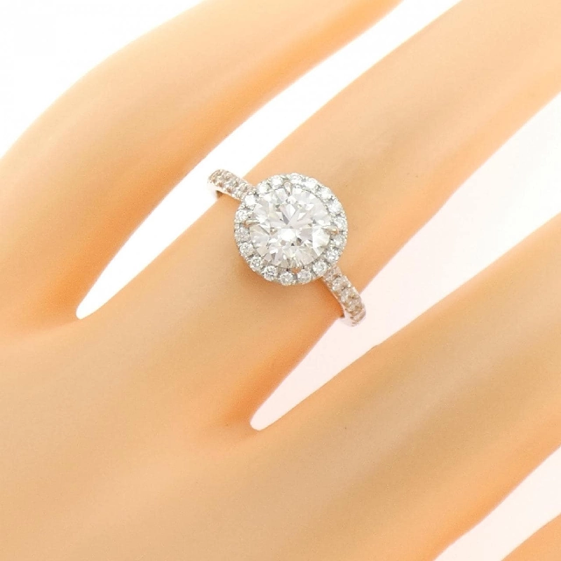 Nhẫn kim cương PT900 1.025CT F VS1 3EXT H&C - Hàng hiệu Authentic 871283