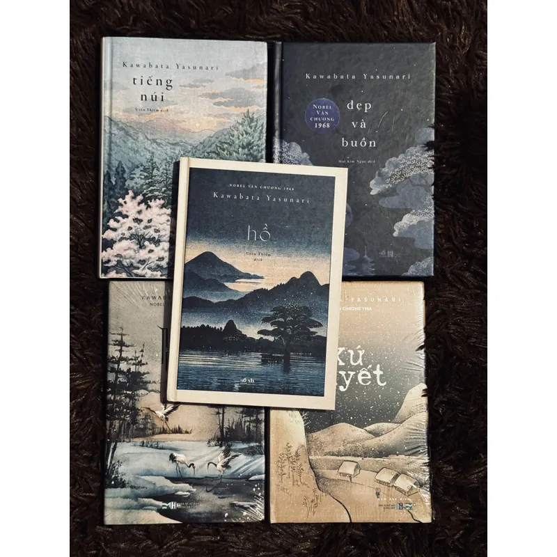 Combo 5 cuốn Kawabata Yasunari (bìa cứng) 726565