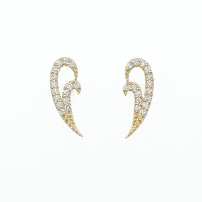 K18YG Bông tai kim cương 0.30CT - Hàng hiệu Chính hãng 872070