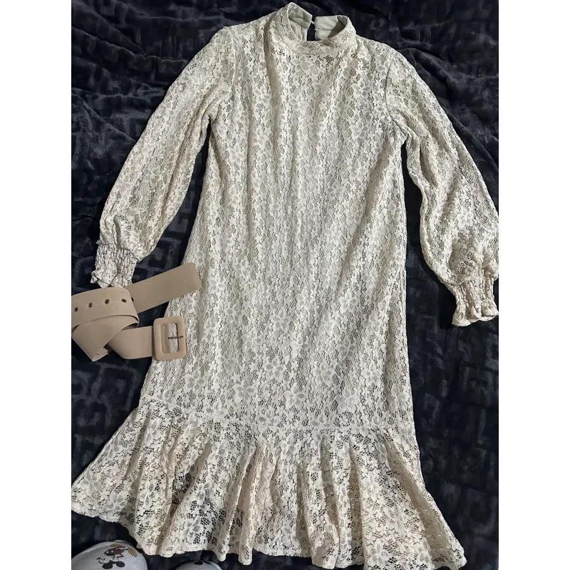 VÁY REN HOA ĐUÔI CÁ Size M 728484